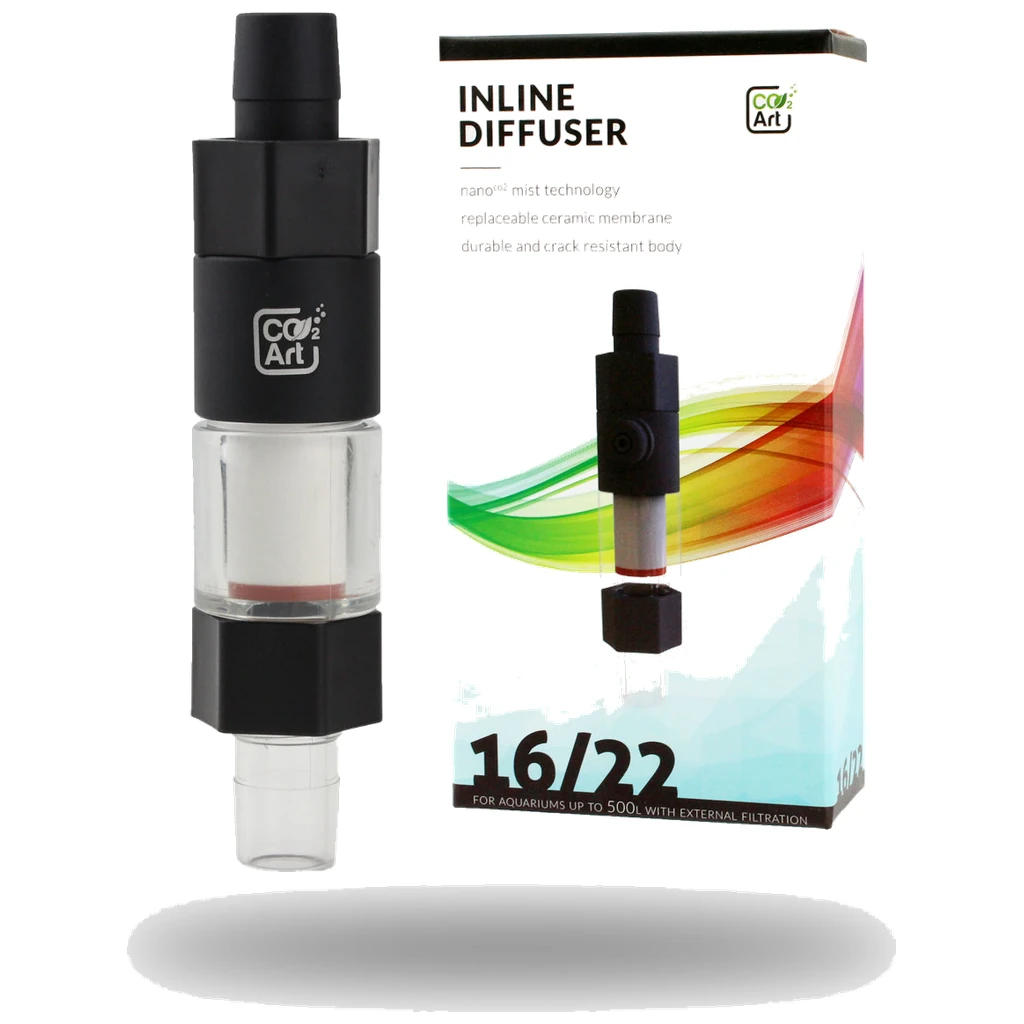 CO2Art inline atomizer 17 mm - CO2 difuzor 16/22 mm