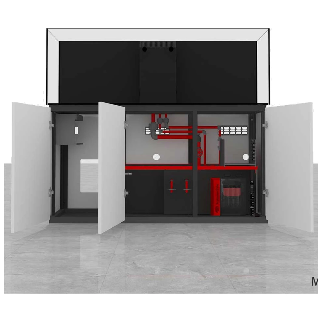 Neptunian Cube M serija - Opti White akvarijum sa sump-om i postoljem