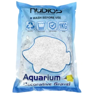 Nubios snežno beli pesak 1-2 mm, 1 kg