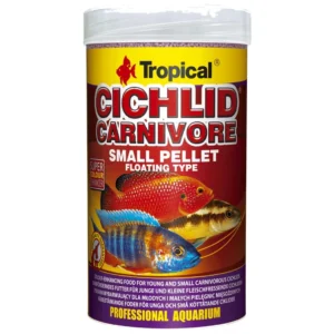 Tropical Cichlid Carnivore Small Pellet - hrana za ciklide, 250 ml