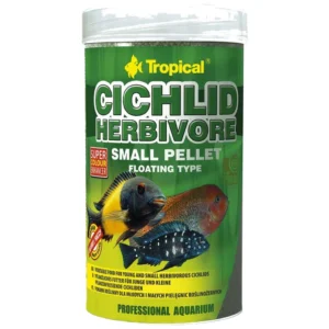Tropical Cichlid Herbivore Small Pellet - hrana za ciklide, 250 ml